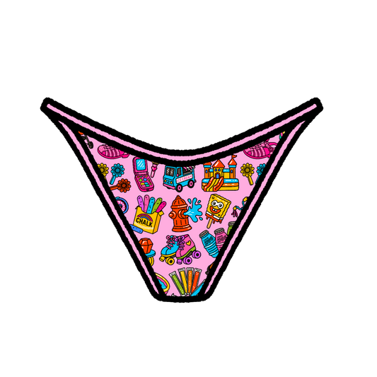 BlackChild Summer Kini Bottoms (strawberry)