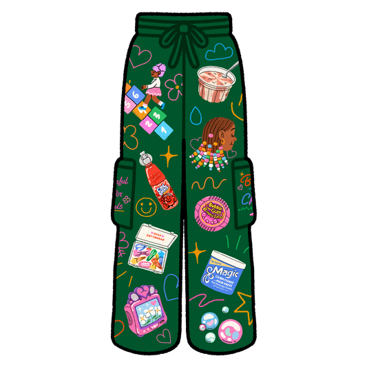 The Childhood Sweatpants (Pine Green)