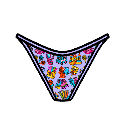 BlackChild Summer Kini Bottoms (grape)