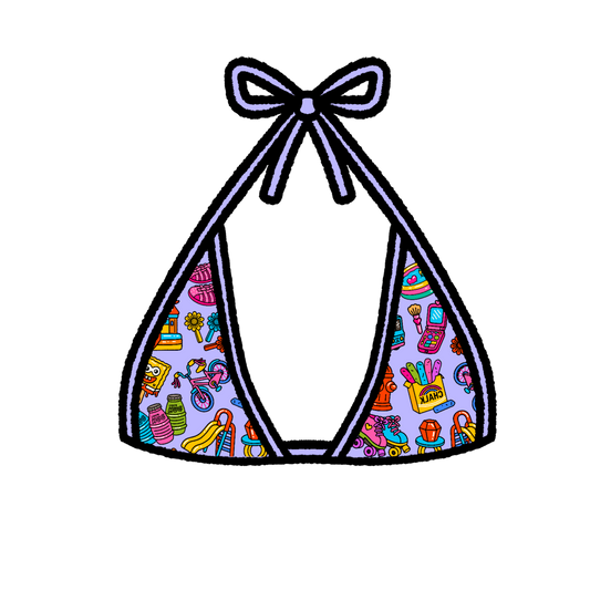 BlackChild Summer Kini Top (grape)