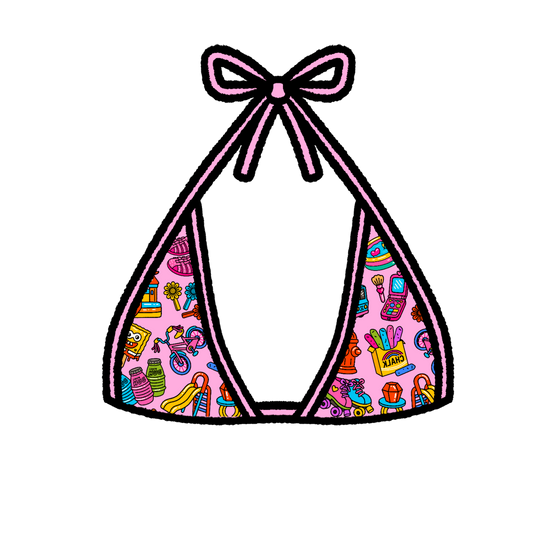 BlackChild Summer Kini Top (strawberry)