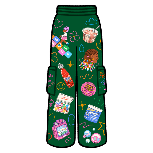 The Childhood Sweatpants (Pine Green)
