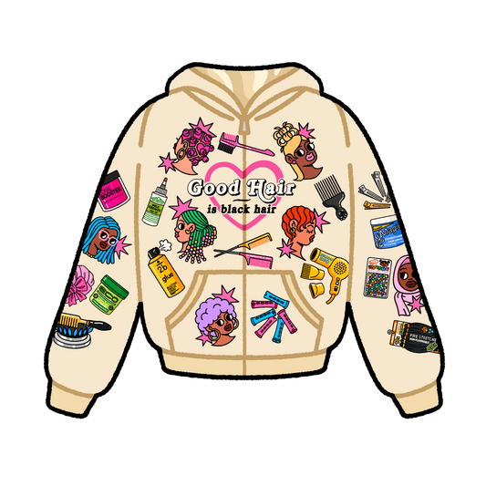 'Good Hair' Jacket (cream)