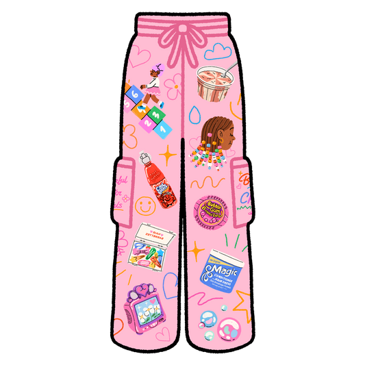 The Childhood Sweatpants (Baby Pink)
