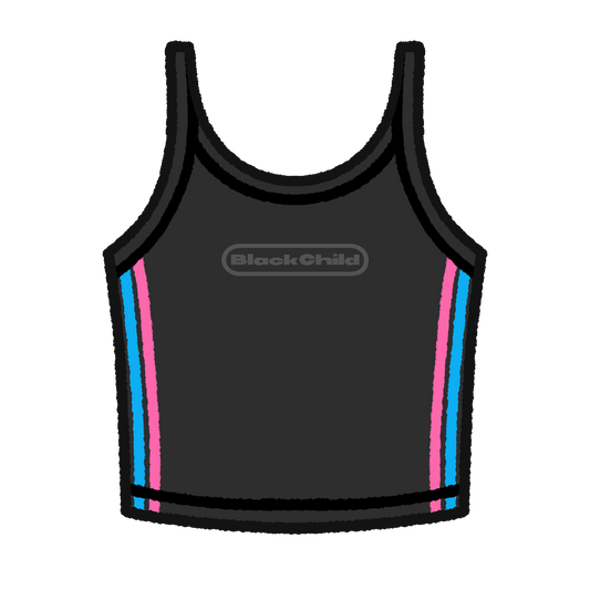 "Pump It Up" Tank (blackberry)