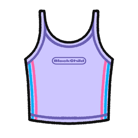 "Pump It Up" Tank (grape)