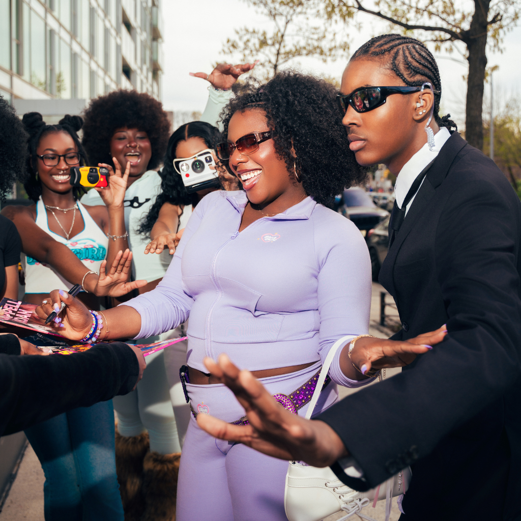 'Cyber Crush' Pants (grape)