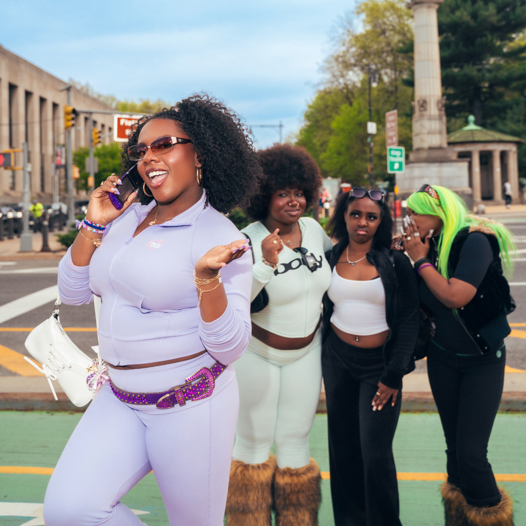 'Cyber Crush' Jacket (grape)