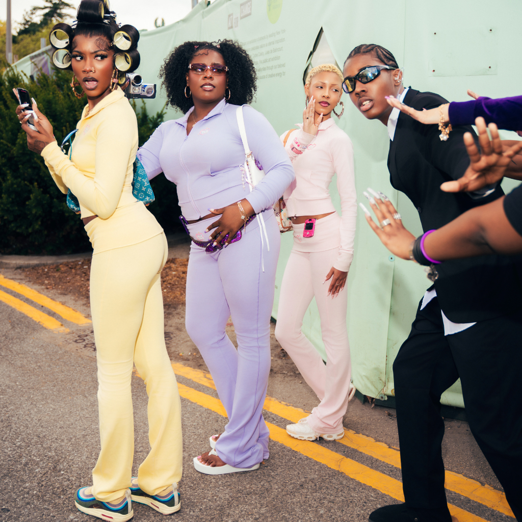 'Cyber Crush' Pants (grape)