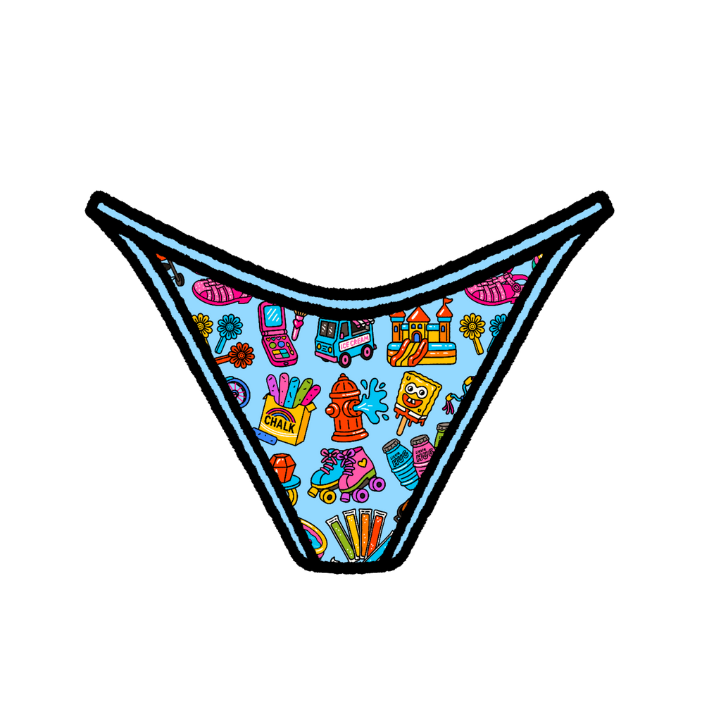 BlackChild Summer Kini Bottoms (blueberry)