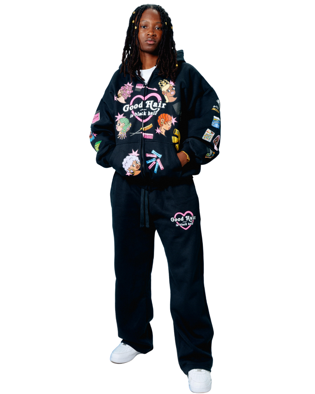 'Good Hair' Jacket (black)