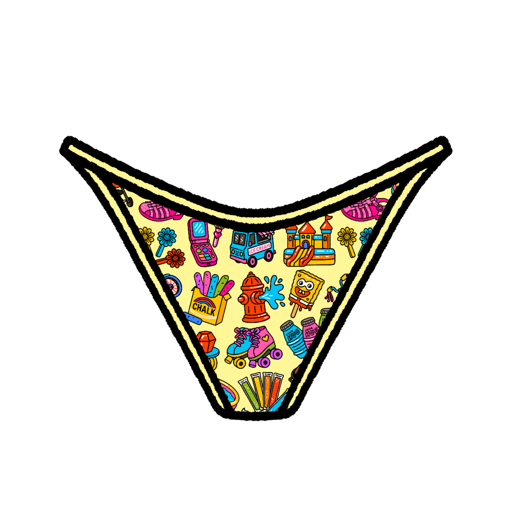 BlackChild Summer Kini Bottoms (lemon)