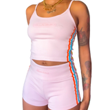 "Pump It Up" Shorts (strawberry)