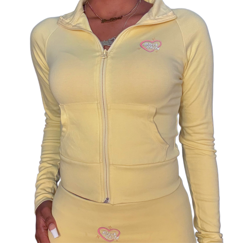 'Cyber Crush' Jacket (lemon)