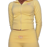 'Cyber Crush' Jacket (lemon)