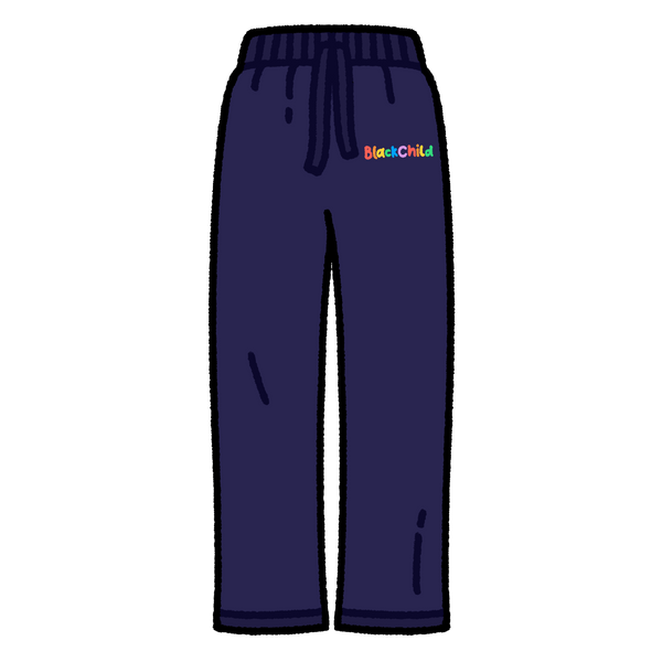 'Gym Day' Sweatpants (Blue)