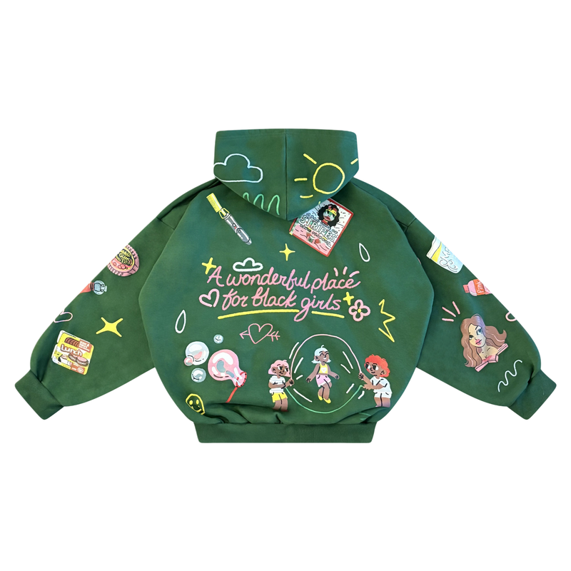 The Childhood Hoodie (Pine Green)