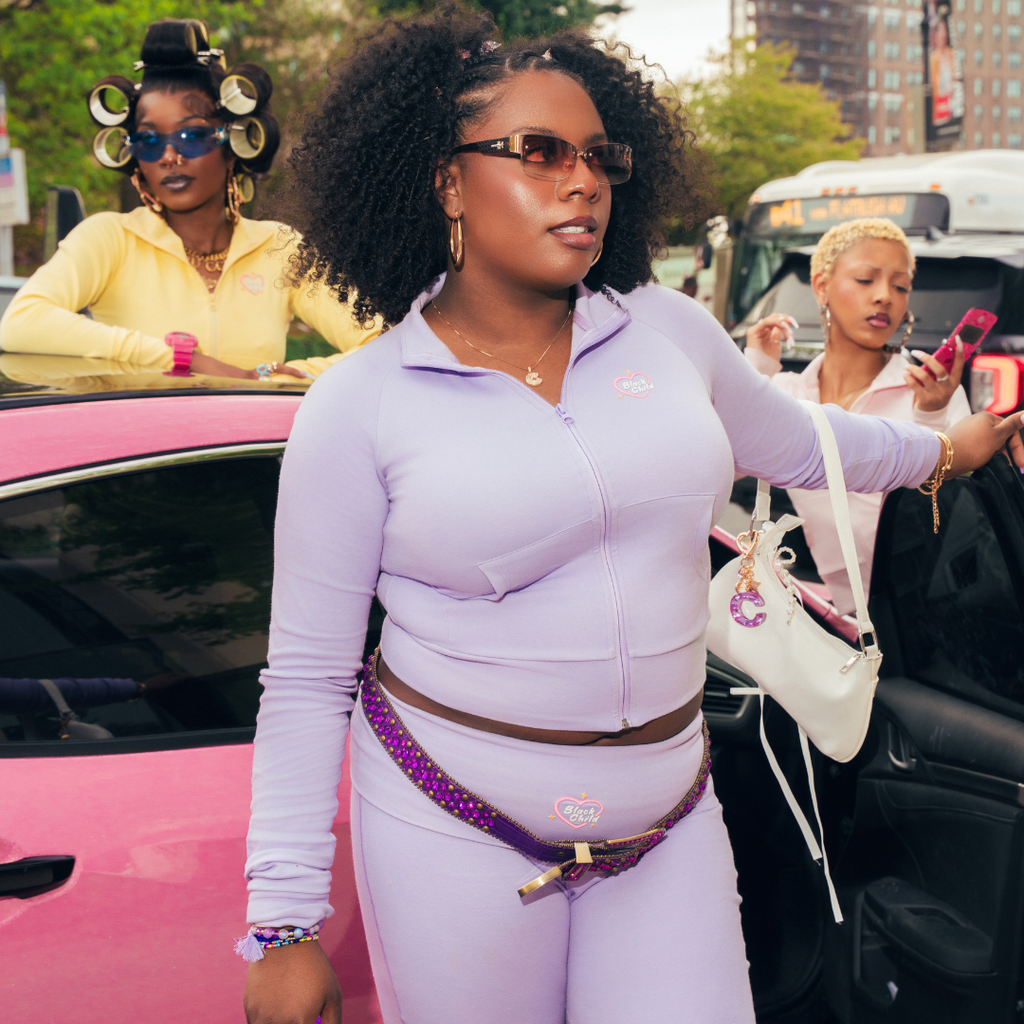 'Cyber Crush' Pants (grape)