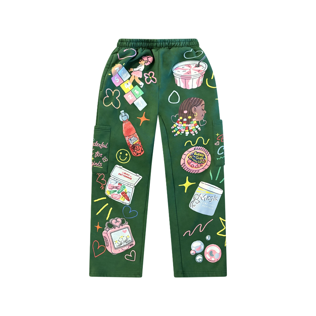 The Childhood Sweatpants (Pine Green)