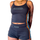 "Pump It Up" Shorts (blackberry)