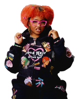 'Good Hair' Hoodie (black)