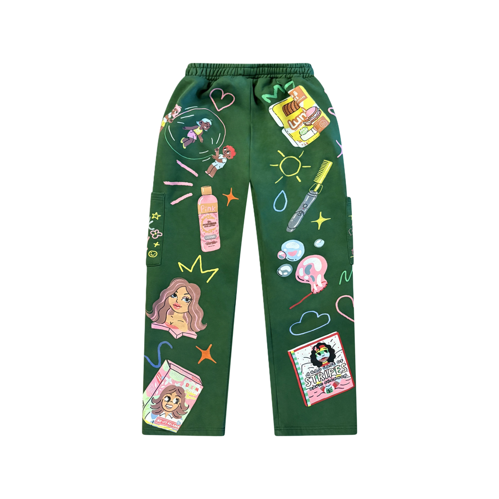 The Childhood Sweatpants (Pine Green)
