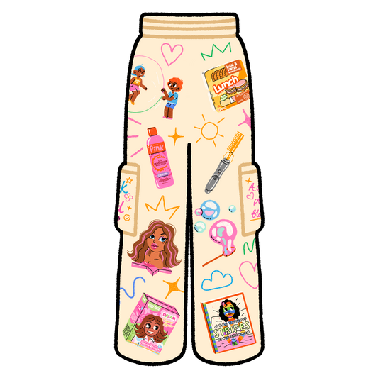 Childhood Sweatpants (Cream)