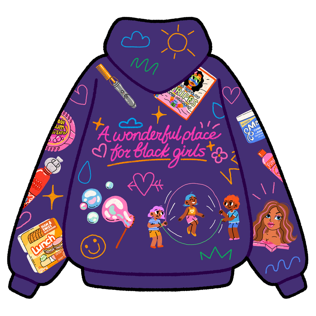 Childhood Hoodie (Purple)