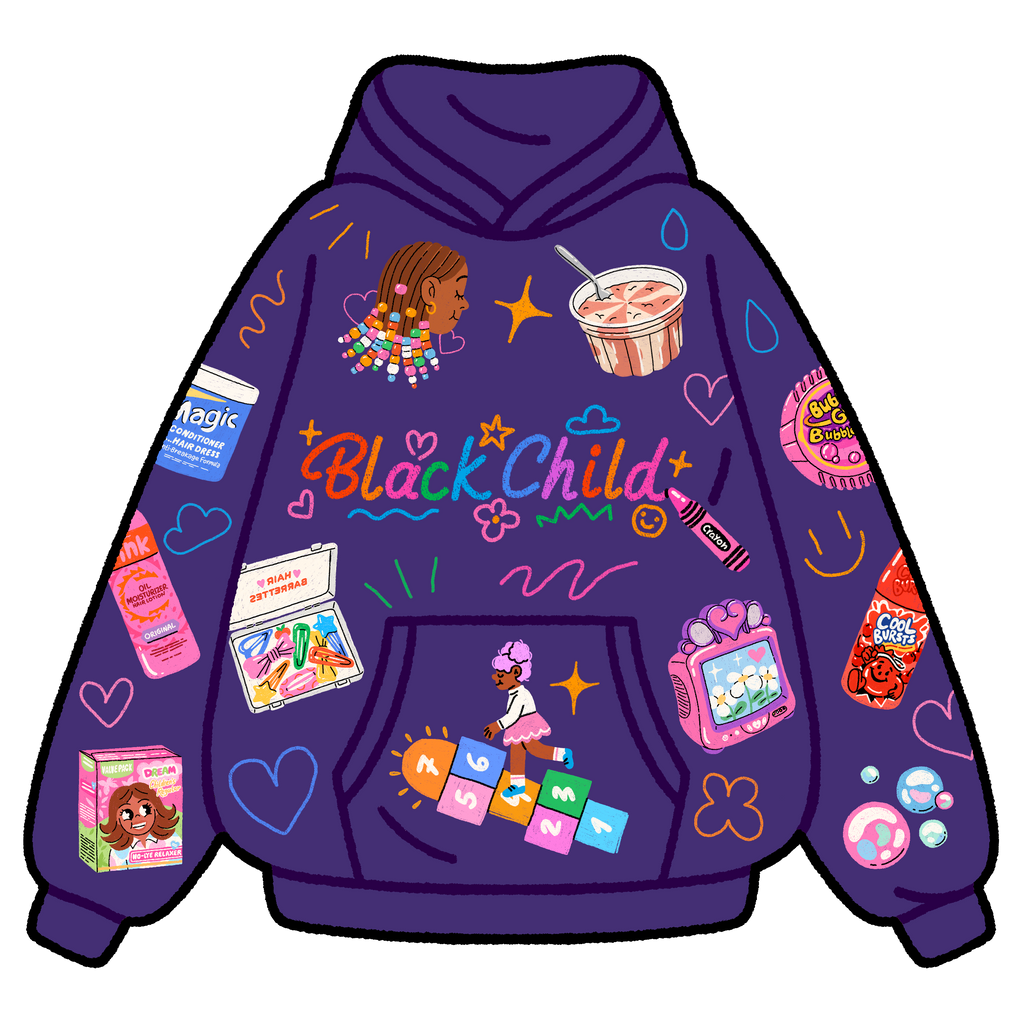 Childhood Hoodie (Purple)