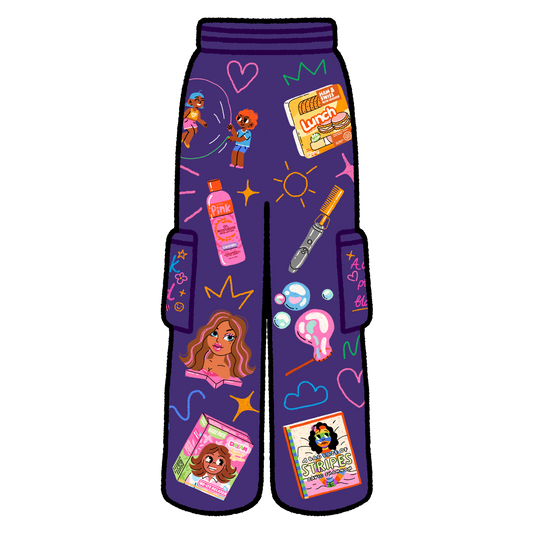 Childhood Sweatpants (Purple)