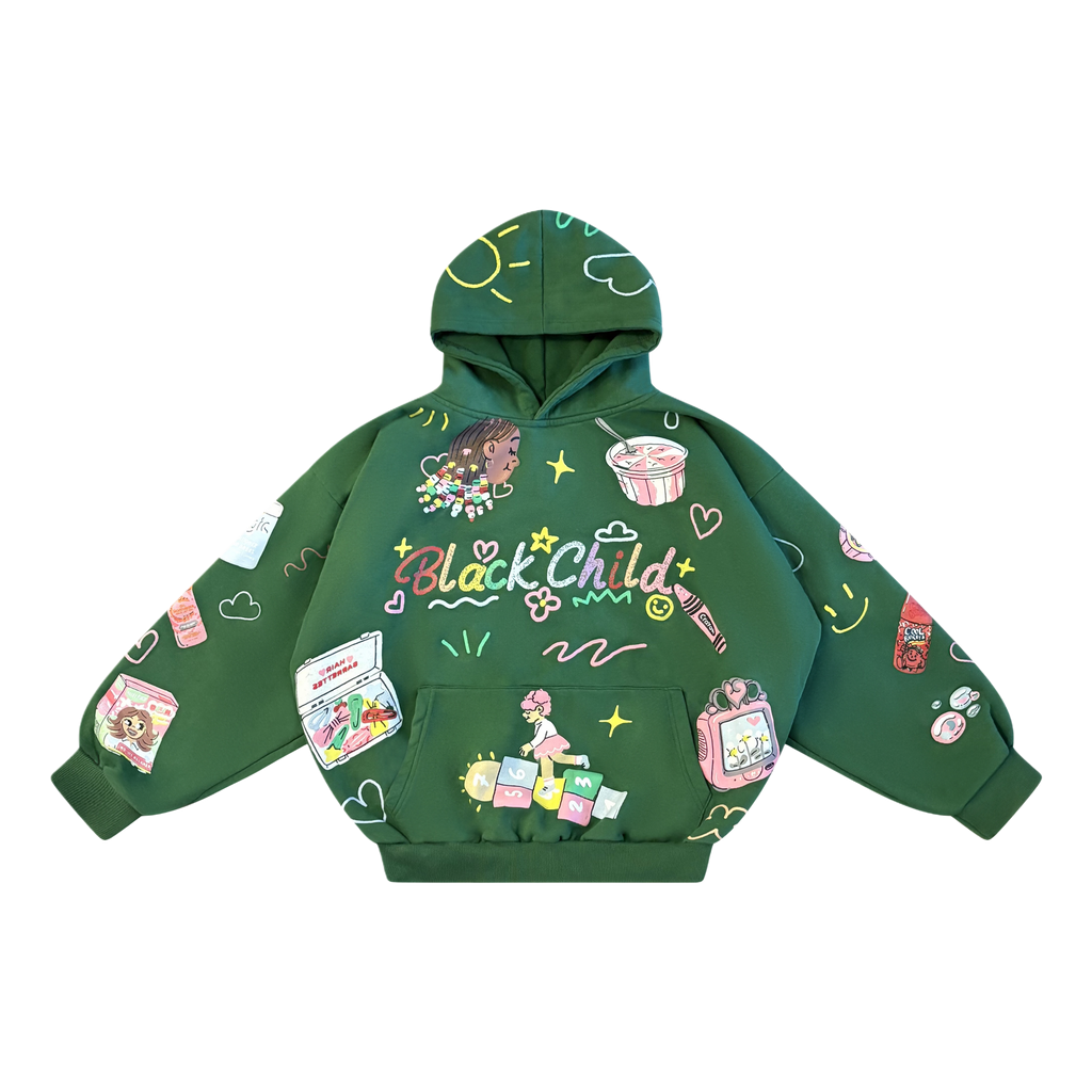 The Childhood Hoodie (Pine Green)