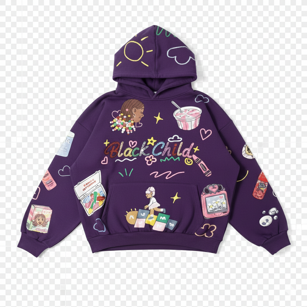 Childhood Hoodie (Purple)