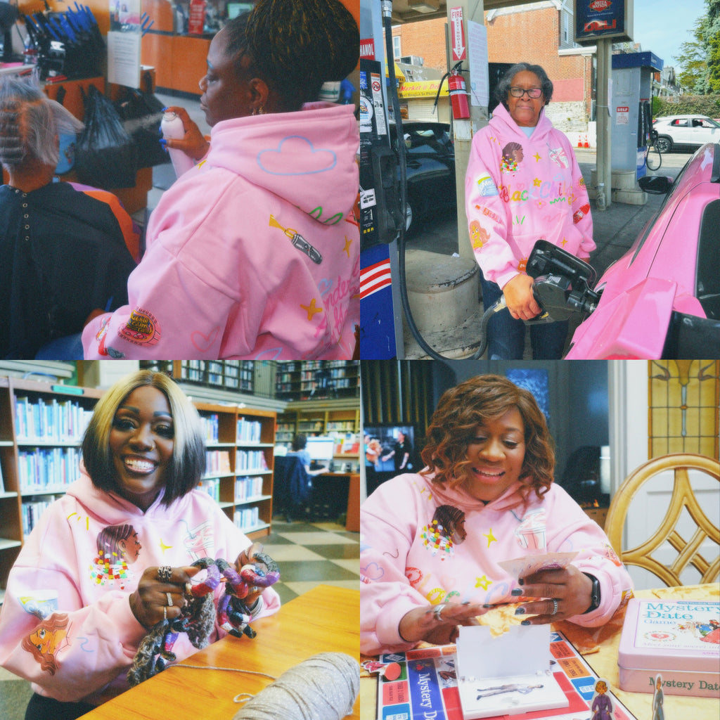 The Childhood Hoodie (Baby Pink)