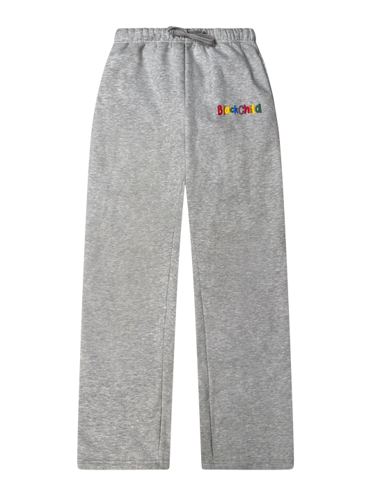 'Gym Day' Sweatpants (Grey)