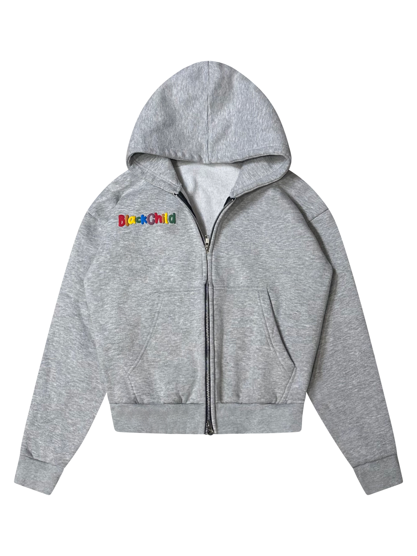 Gym Day' Jacket (Grey) – Hello Black Child