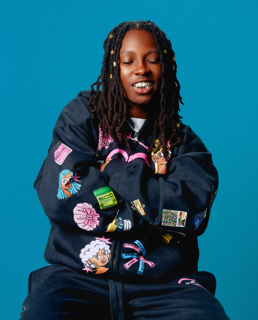 'Good Hair' Jacket (black)