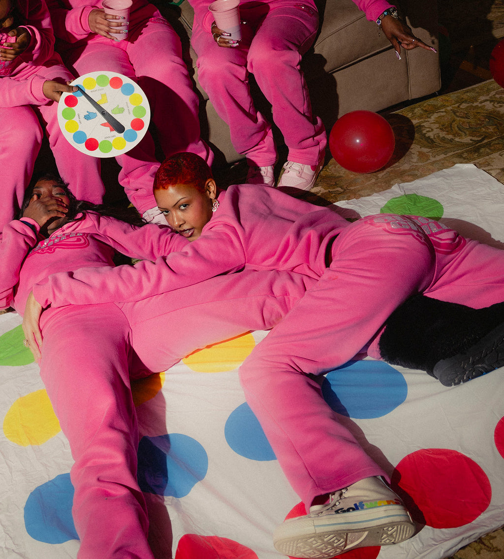 House Party Sweatpants (pink) *SAMPLE SALE*