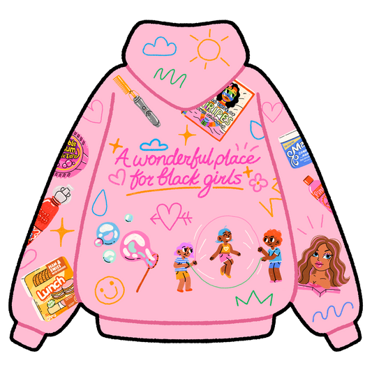 The Childhood Hoodie (Baby Pink)
