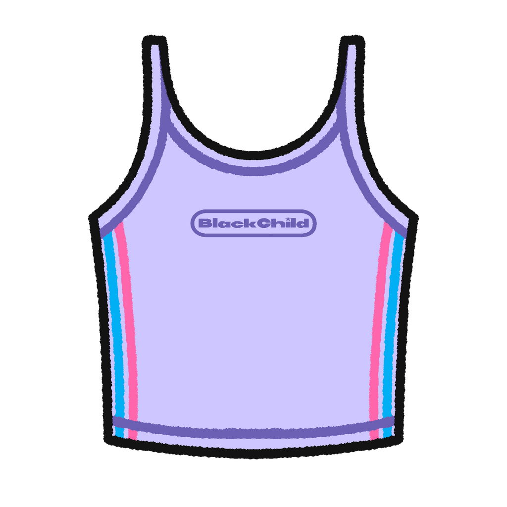 "Pump It Up" Tank (grape)