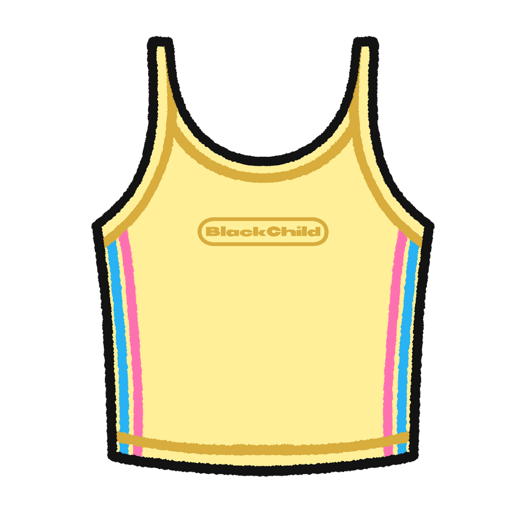 "Pump It Up" Tank (lemon)