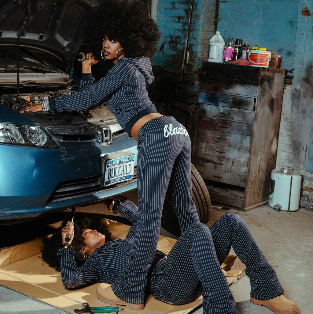 Body Shop Pants (Blue)