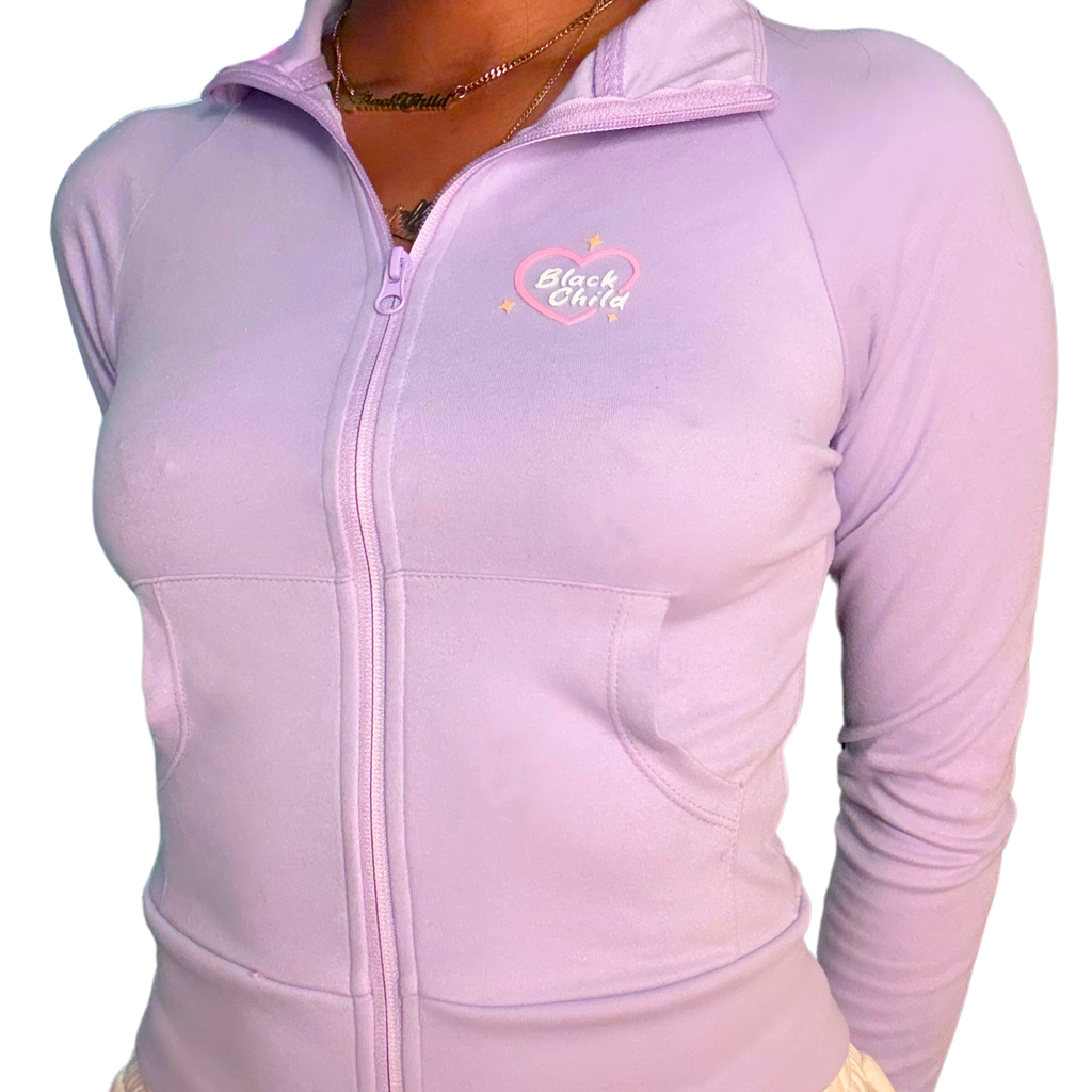'Cyber Crush' Jacket (grape)