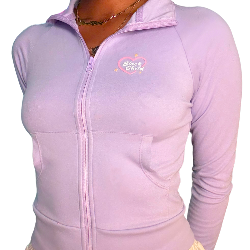 'Cyber Crush' Jacket (grape)