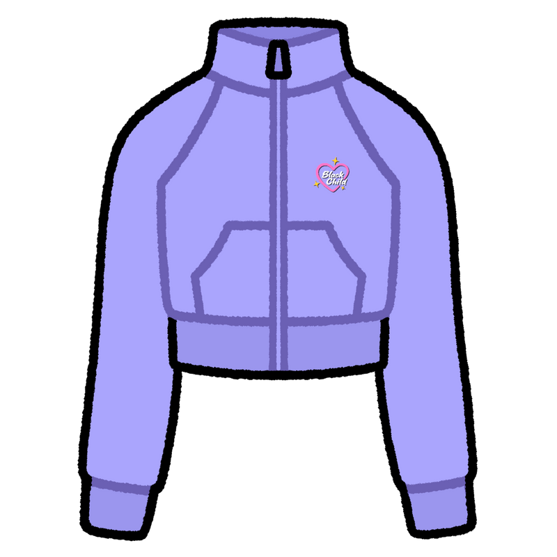 'Cyber Crush' Jacket (grape)