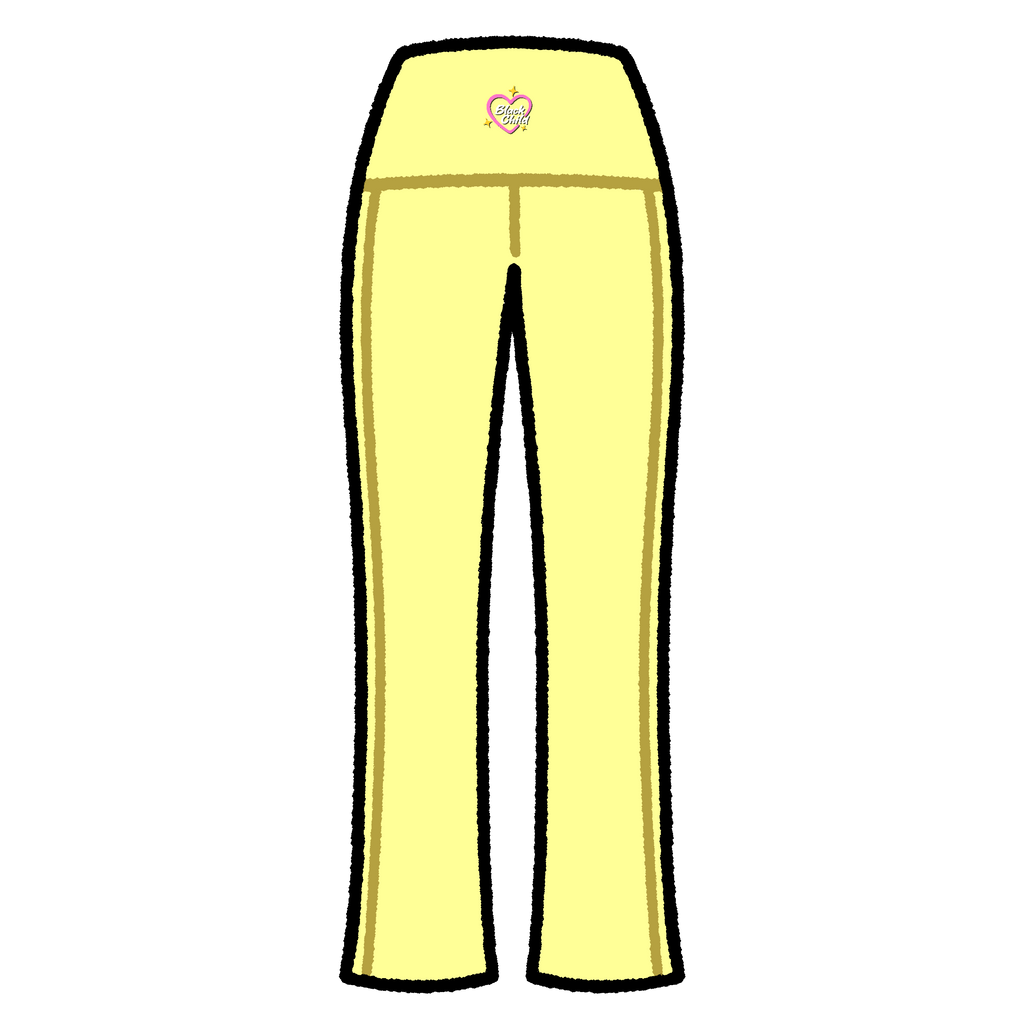 'Cyber Crush' Pants (lemon)
