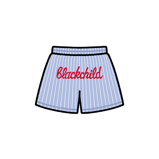 Body Shop Shorts (Blue)