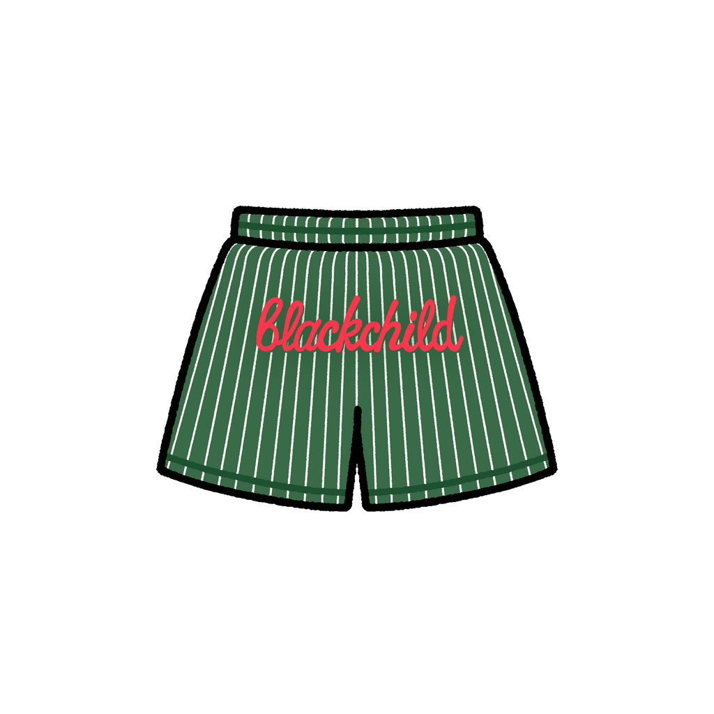 Body Shop Shorts (Green)