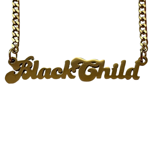"BlackChild" Necklace