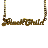 "BlackChild" Necklace